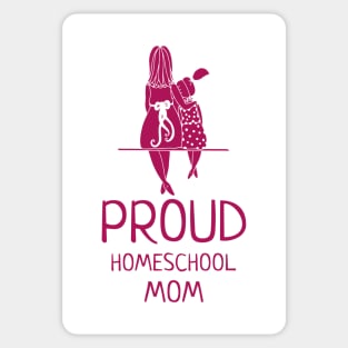 Proud Homeschool Mom Sticker